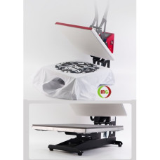15 X 15" Heat Press (Flat ) w/ Full Threadability Both Sides Sublimation Transfer Heavy Duty