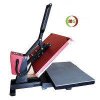 16 X 24" Heat Press (Flat ) w/ "Pull-out" Base Platen clamshell Transfer Style