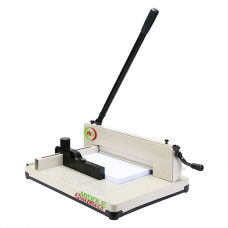 17" Manual High-End Guillotine Stack Paper Cutter Armed with Patents 17" Manual High-End Guillotine Stack Paper Cutter Armed with Patents