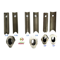 Heavy Duty Dies for Corner Cutter in 1/8", 5/32", 1/4", 5/16", 3/8", 1/2" Heavy Duty Dies for Corner Cutter in 1/8", 5/32", 1/4", 5/16", 3/8", 1/2"