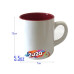 5.5oz sublimation Ceramic Mug with Inner Color 5.5oz sublimation Ceramic Mug with Inner Color