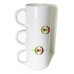 14oz Sublimation Starbucks White Stackable Mug, w/shrinkWrap sleeve 14oz Sublimation Starbucks White Stackable Mug, w/shrinkWrap sleeve