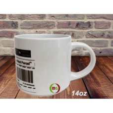 14oz Sublimation Starbucks White Stackable Mug, w/shrinkWrap sleeve 14oz Sublimation Starbucks White Stackable Mug, w/shrinkWrap sleeve