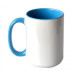 15oz inner / handle Colored Sublimation Mugs 36pcs/case 15oz inner / handle Colored Sublimation Mugs 36pcs/case