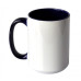 15oz inner / handle Colored Sublimation Mugs 36pcs/case 15oz inner / handle Colored Sublimation Mugs 36pcs/case