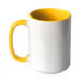 15oz inner / handle Colored Sublimation Mugs 36pcs/case 15oz inner / handle Colored Sublimation Mugs 36pcs/case