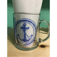 11oz Sublimation Coated Crystal Clear Glass Mugs 11oz Sublimation Coated Crystal Clear Glass Mugs