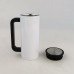 450ml Stainless Steel Thermal Tumbler Bottle w/ C Handle