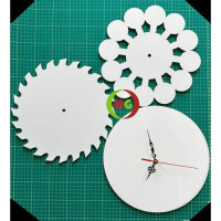 HD Photo MDF Clock Panel for Sublimation HD Photo MDF Clock Panel for Sublimation