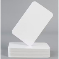 Sublimation PVC NameTag Business card Double side printable 20pcs/pack Sublimation PVC NameTag Business card Double side printable 20pcs/pack