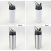 650ml Aluminum Water Bottle with Straw Top 6pcs/Pack 650ml Aluminum Water Bottle with Straw Top 6pcs/Pack