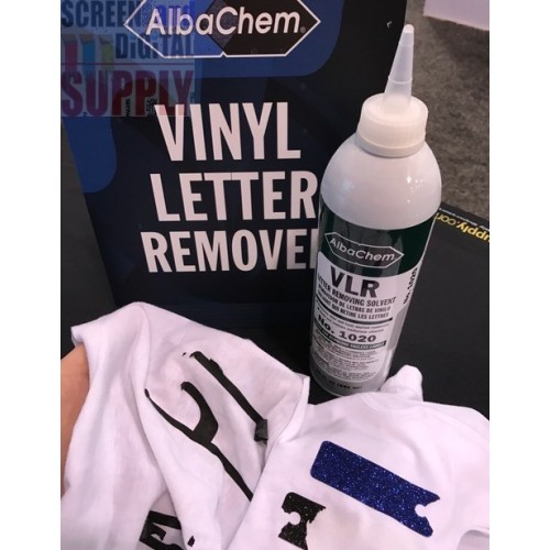 How to Remove HTV VInyl From a Shirt Using Letter Remover Solvent
