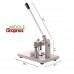 Heavy Duty Corner Cutter  / Rounder Add On Stack Paper Clamp Press with 1/4", 1/8" dies